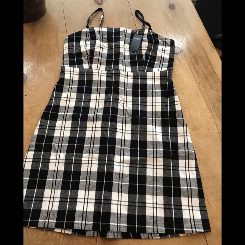 Flannel Plaid Dress Hollister / Size Large